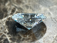 Diamant - 1.50 carat natuurlijke ovaal geslepen diamant (gecertificeerd) - afbeelding 2 van  6
