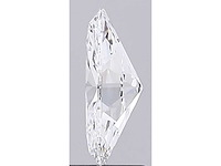 Diamant - 1.50 carat ovaal geslepen diamant (gecertificeerd) - afbeelding 2 van  4