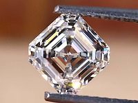 Diamant - 1.54ct asscher cut ( igi gecertificeerd ) - afbeelding 1 van  6