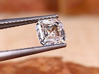 Diamant - 1.54ct asscher cut ( igi gecertificeerd ) - afbeelding 2 van  6