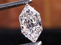 Diamant - 1.54ct dutch marquise cut ( igi gecertificeerd ) - afbeelding 1 van  4