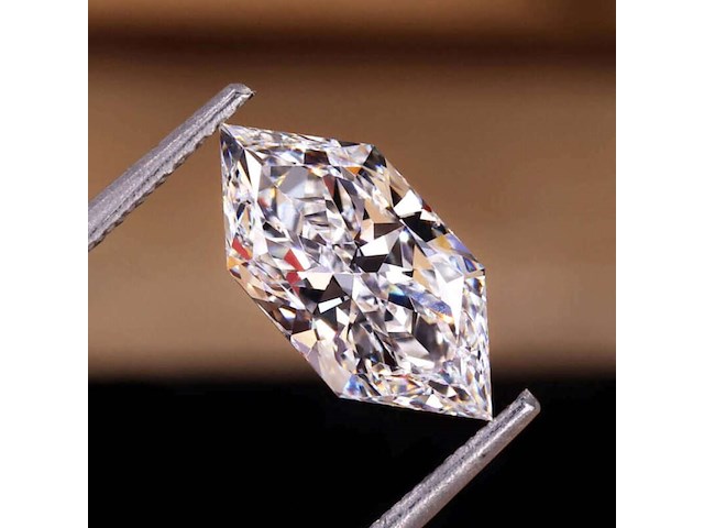 Diamant - 1.54ct dutch marquise cut ( igi gecertificeerd ) - afbeelding 2 van  4