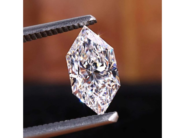 Diamant - 1.54ct dutch marquise cut ( igi gecertificeerd ) - afbeelding 1 van  4