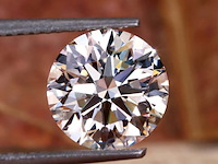 Diamant - 1.56ct round brilliant cut (igi gecertificeerd) - afbeelding 1 van  5