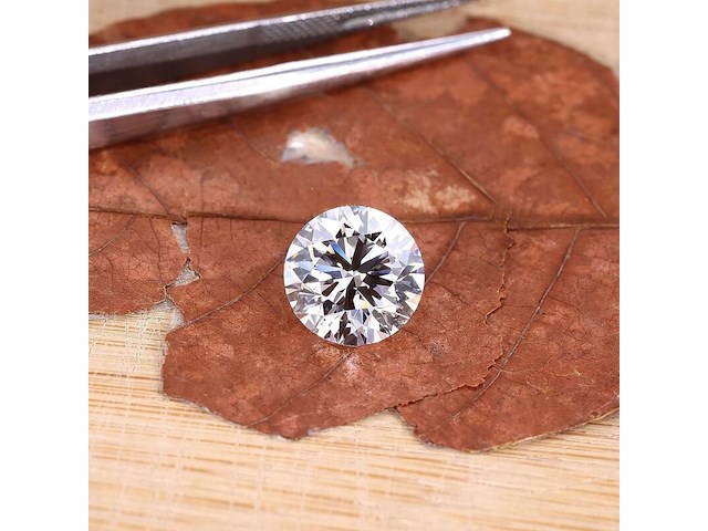 Diamant - 1.56ct round cut ( igi gecertificeerd ) - afbeelding 2 van  6