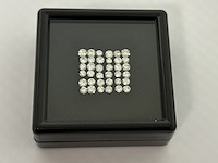 Diamant - 1.60 carat natuurlijke witte briljant geslepen diamant - afbeelding 1 van  4