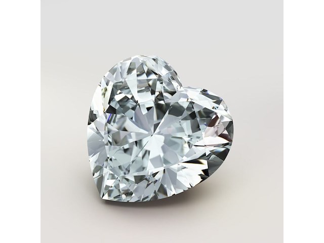 Diamant - 1.62ct heart cut ( igi gecertificeerd ) - afbeelding 2 van  5