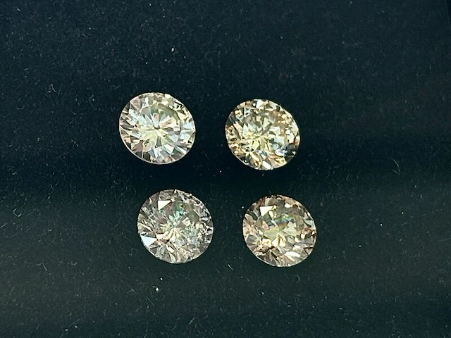 Diamant - 1.67 carat natuurlijke diamant - afbeelding 1 van  4