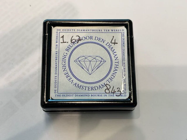 Diamant - 1.67 carat natuurlijke diamant - afbeelding 2 van  4