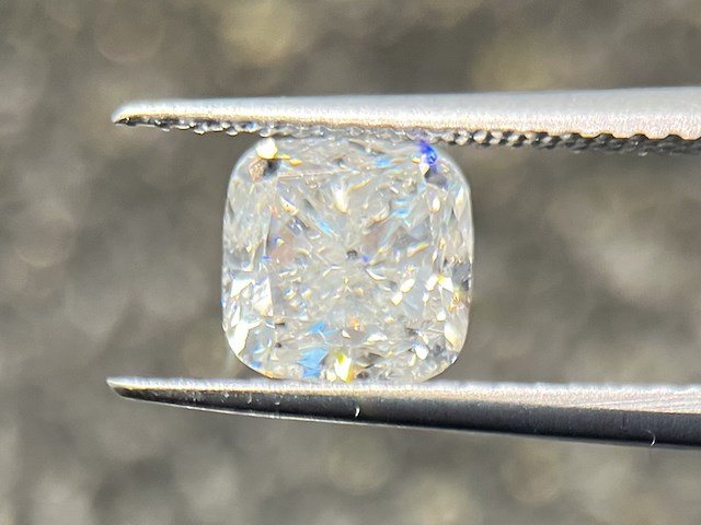 Diamant - 1.71 carat natuurlijke diamant (gecertificeerd) - afbeelding 1 van  5