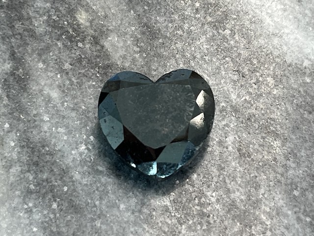 Diamant - 19.10 carat natuurlijke zwarte diamant - afbeelding 1 van  3