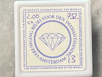 Diamant - 2.00 carat echte zwarte diamant (gecertificeerd) - afbeelding 2 van  3