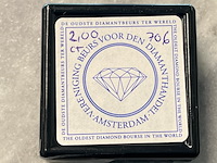 Diamant - 2.00 carat natuurlijke diamant briljant geslepen - afbeelding 2 van  4
