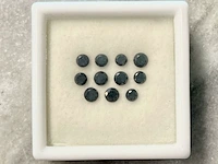Diamant - 2.00 carat natuurlijke zwarte diamant (gecertificeerd)