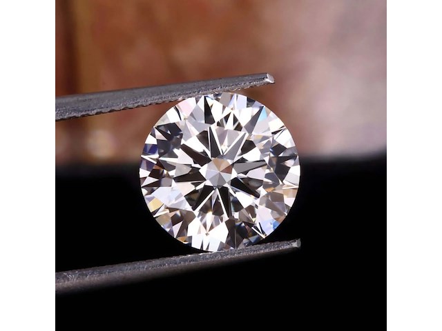Diamant - 2.00ct round cut ( igi gecertificeerd ) - afbeelding 1 van  7