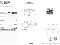 Diamant - 2.00ct round cut ( igi gecertificeerd ) - afbeelding 5 van  7