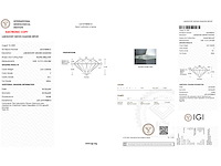 Diamant - 2.01 carat briljant geslepen diamant (gecertificeerd) - afbeelding 3 van  4