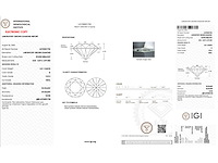Diamant - 2.01 carat briljant geslepen diamant (gecertificeerd) - afbeelding 4 van  4