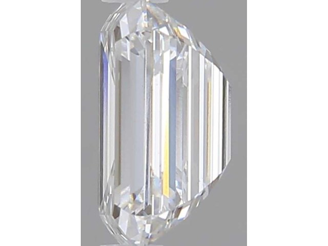 Diamant - 2.01 carat emerald geslepen diamant (gecertificeerd) - afbeelding 2 van  4
