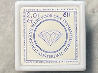 Diamant - 2.01 carat natuurlijke paarse diamant - afbeelding 2 van  4
