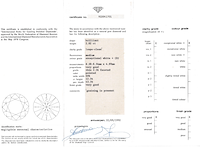 Diamant - 2.02 carat natuurlijke diamant (gecertificeerd) - afbeelding 3 van  5