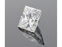 Diamant - 2.02 carat prinses geslepen diamant (gecertificeerd) - afbeelding 2 van  4
