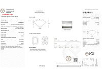 Diamant - 2.02 carat radiant geslepen diamant (gecertificeerd) - afbeelding 3 van  4