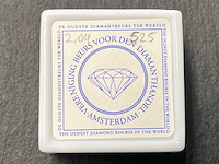 Diamant - 2.04 carat echte natuurlijke briljant geslepen diamant - afbeelding 2 van  3