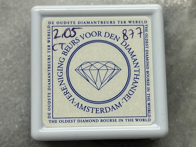 Diamant - 2.05 carat natuurlijke diamant - afbeelding 2 van  4