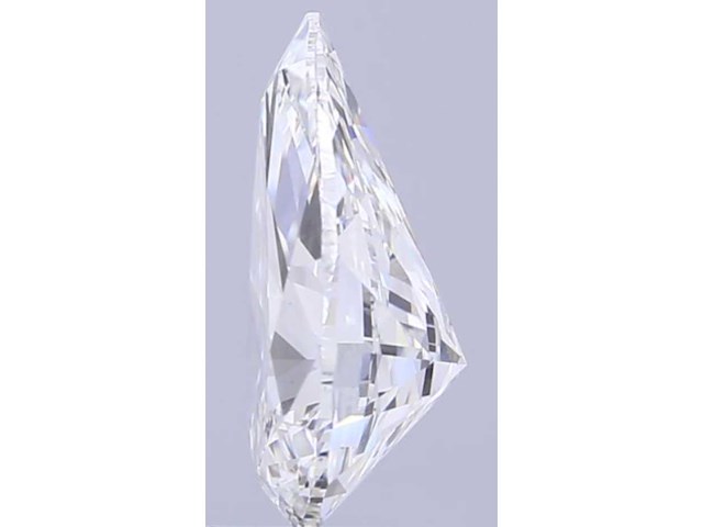 Diamant - 2.05 carat peer vorm geslepen diamant (gecertificeerd) - afbeelding 2 van  4