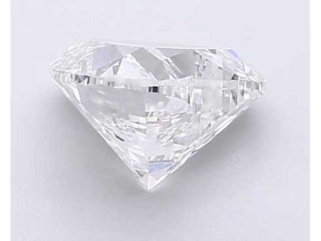 Diamant - 2.08 carat hart vorm geslepen diamant (gecertificeerd) - afbeelding 2 van  4