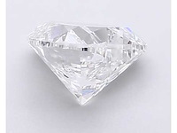 Diamant - 2.08 carat hart vorm geslepen diamant (gecertificeerd) - afbeelding 2 van  4