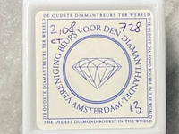 Diamant - 2.08 carat natuurlijke zwarte diamant (gecertificeerd) - afbeelding 2 van  4