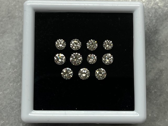 Diamant - 2.10 carat natuurlijke diamant - afbeelding 1 van  2