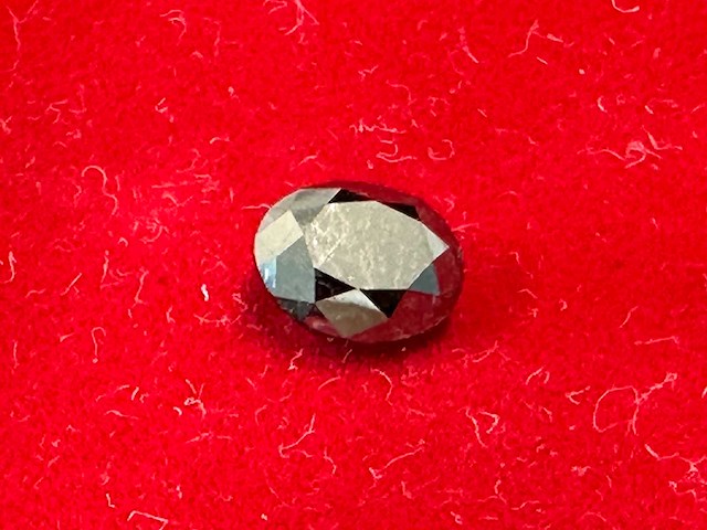 Diamant - 2.13 carat echte natuurlijke zwarte diamant in ovaal vorm (gecertificeerd) - afbeelding 5 van  5