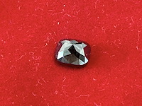 Diamant - 2.21 carat natuurlijke zwarte diamant in kussen vorm (gecertificeerd) - afbeelding 3 van  3