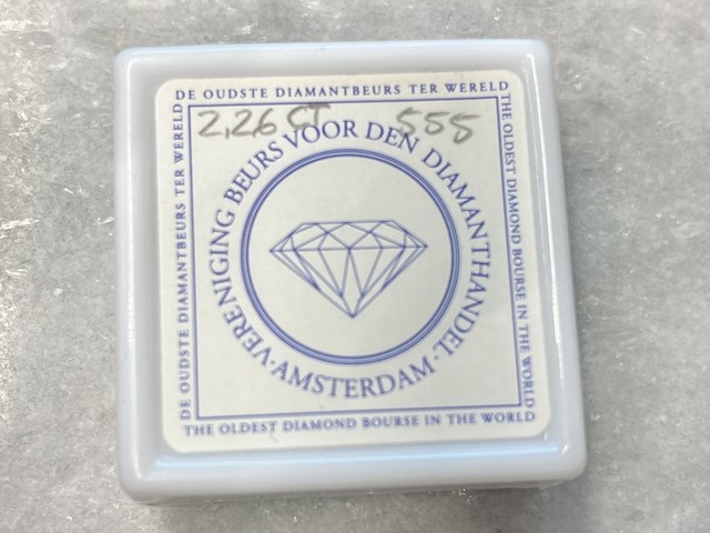 Diamant - 2.26 carat zwarte natuurlijke diamant - afbeelding 4 van  4