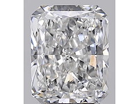 Diamant - 2.38 carat radiant geslepen diamant (gecertificeerd) - afbeelding 1 van  4