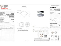 Diamant - 2.38 carat radiant geslepen diamant (gecertificeerd) - afbeelding 3 van  4