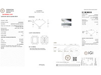 Diamant - 2.38 carat radiant geslepen diamant (gecertificeerd) - afbeelding 4 van  4