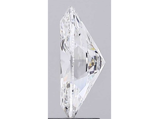 Diamant - 2.51 carat ovaal geslepen diamant (gecertificeerd) - afbeelding 2 van  4