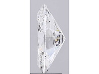 Diamant - 2.51 carat ovaal geslepen diamant (gecertificeerd) - afbeelding 2 van  4
