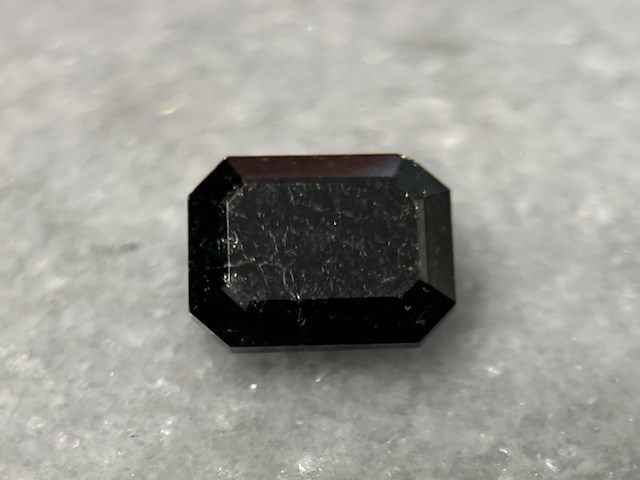 Diamant - 2.51 carat zwarte natuurlijke diamant - afbeelding 1 van  6