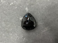 Diamant - 2.59 carat zwarte natuurlijke diamant (enahanced) - afbeelding 1 van  6