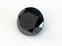 Diamant - 2.94 carat echte natuurlijke zwarte diamant (gecertificeerd) - afbeelding 1 van  5