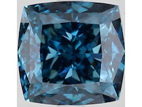 Diamant - 3.02 carat kussenvorm geslepen diamant (gecertificeerd)