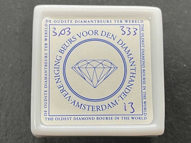 Diamant - 3.03 carat ruwe diamant van top kwaliteit - afbeelding 2 van  3