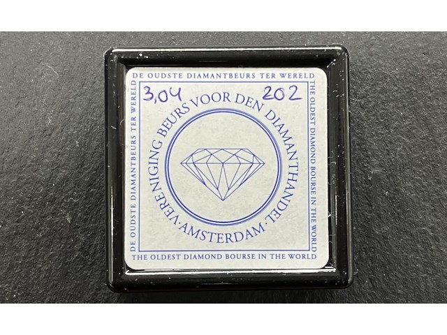 Diamant - 3.04 carat natuurlijke briljant geslepen diamant - afbeelding 2 van  4