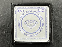 Diamant - 3.04 carat natuurlijke briljant geslepen diamant - afbeelding 2 van  4