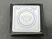 Diamant - 3.05 carat natuurlijke briljant geslepen diamant - afbeelding 2 van  4